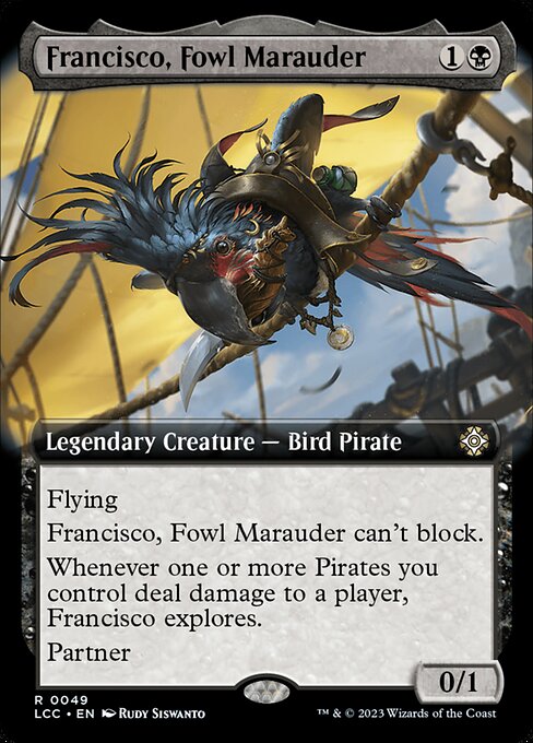 Francisco, Fowl Marauder (LCC 49)
