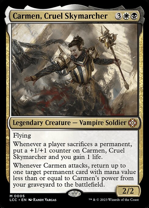 Carmen, Cruel Skymarcher (LCC 5)