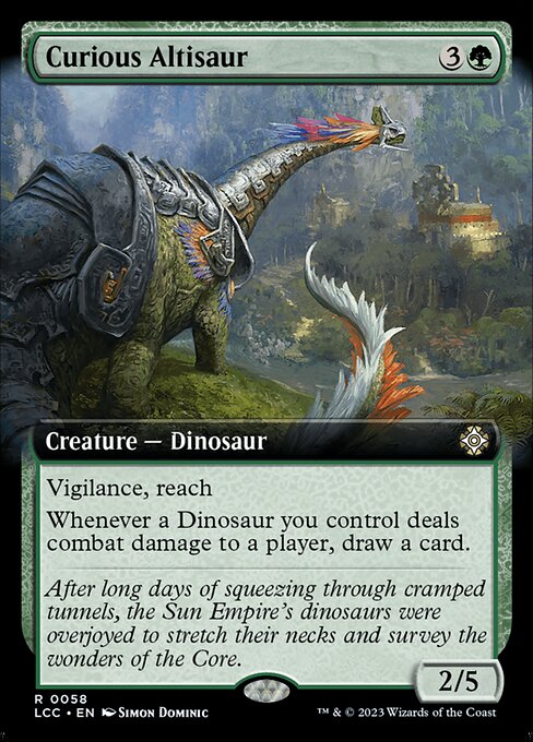 Curious Altisaur (LCC 58)