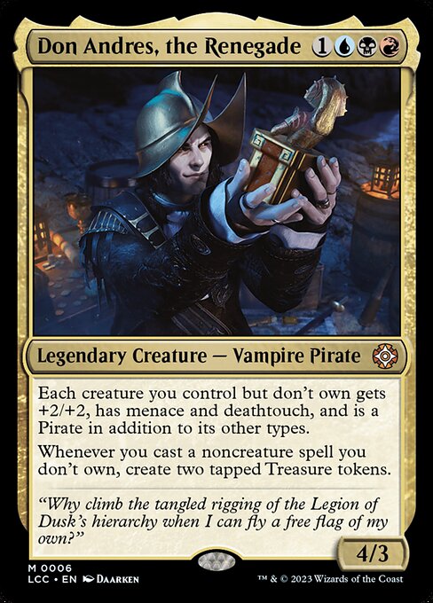 Don Andres, the Renegade (LCC 6)