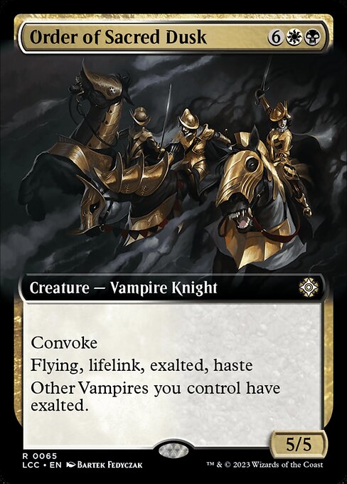 Order of Sacred Dusk (LCC 65)