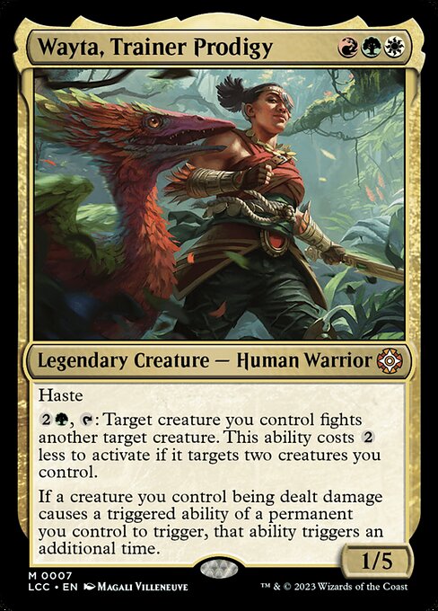 Wayta, Trainer Prodigy (LCC 7)