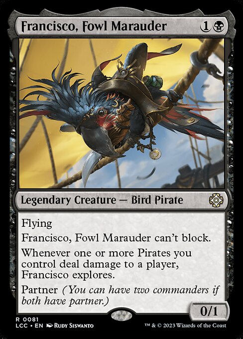 Francisco, Fowl Marauder (LCC 81)