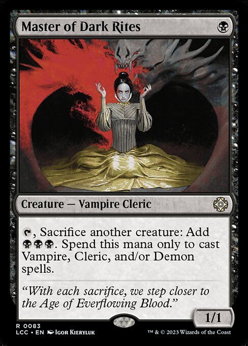 Master of Dark Rites (LCC 83)