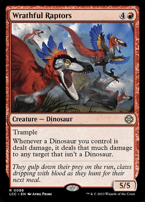 Wrathful Raptors (LCC 88)