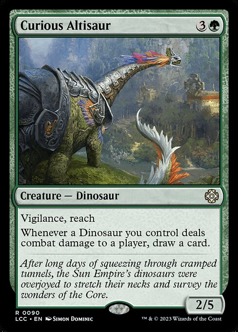 Curious Altisaur (LCC 90)
