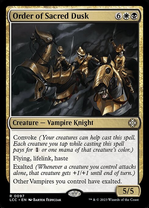Order of Sacred Dusk (LCC 97)