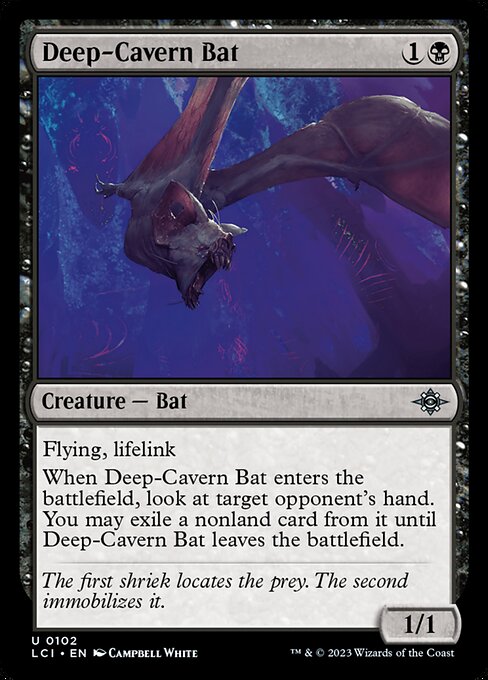 Deep-Cavern Bat (LCI 102)