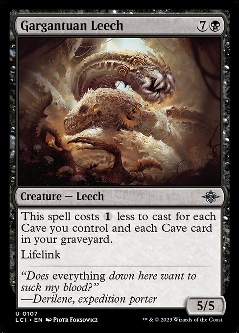 Gargantuan Leech (LCI 107)