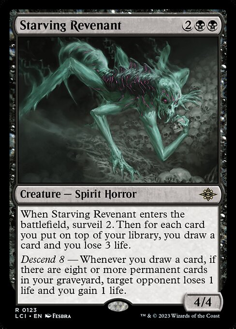 Starving Revenant (LCI 123)