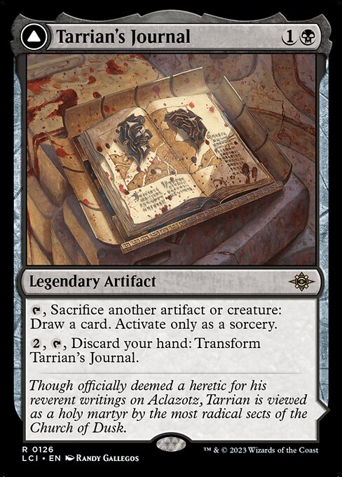 Tarrian's Journal // The Tomb of Aclazotz (LCI 126)