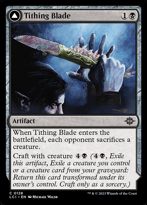 Tithing Blade // Consuming Sepulcher (LCI 128)
