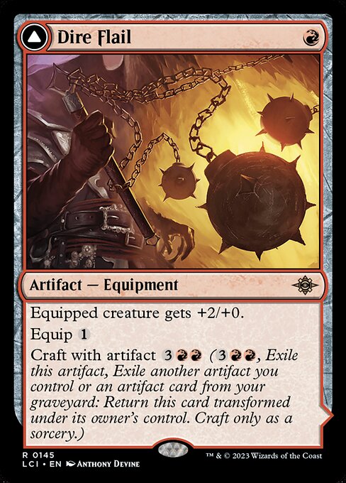 Dire Flail // Dire Blunderbuss (LCI 145)