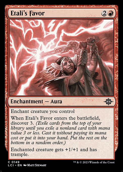 Etali's Favor (LCI 149)