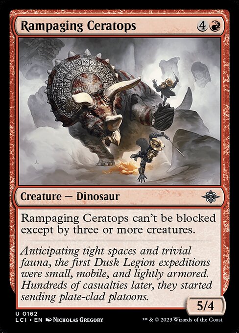 Rampaging Ceratops (LCI 162)
