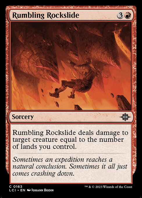 Rumbling Rockslide (LCI 163)