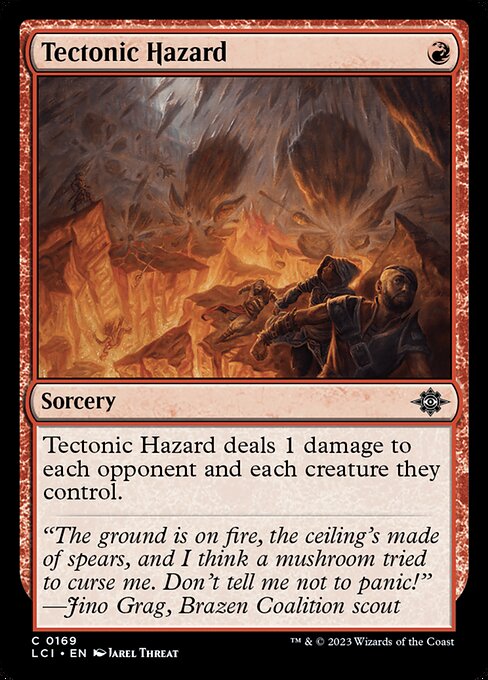 Tectonic Hazard (LCI 169)