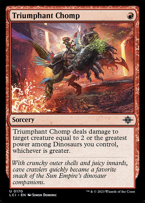 Triumphant Chomp (LCI 170)