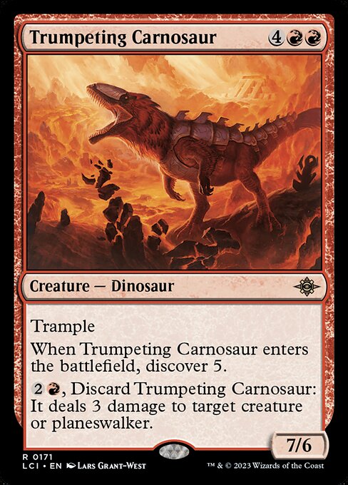Trumpeting Carnosaur (LCI 171)
