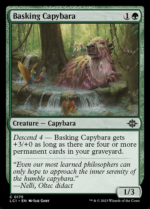 Basking Capybara (LCI 175)