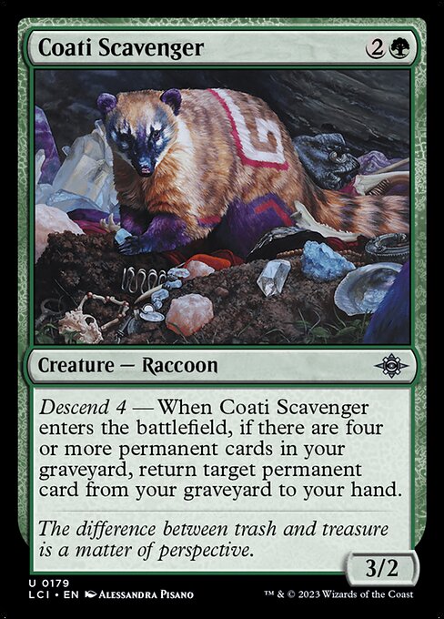 Coati Scavenger (LCI 179)