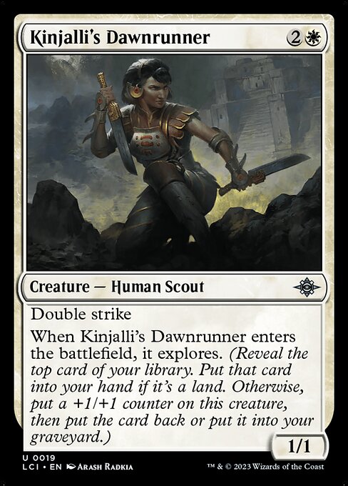 Kinjalli's Dawnrunner (LCI 19)