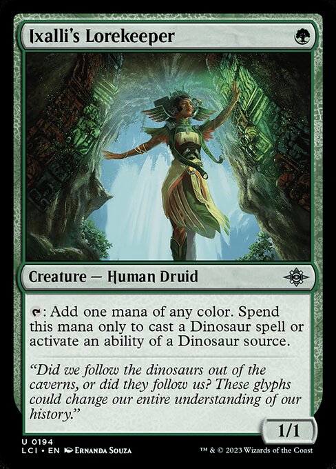 Ixalli's Lorekeeper (LCI 194)