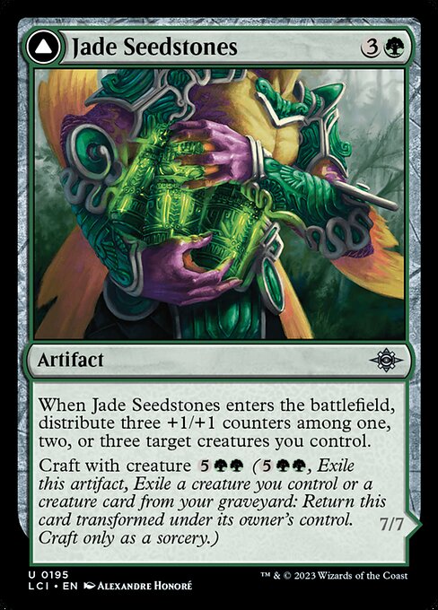 Jade Seedstones // Jadeheart Attendant (LCI 195)