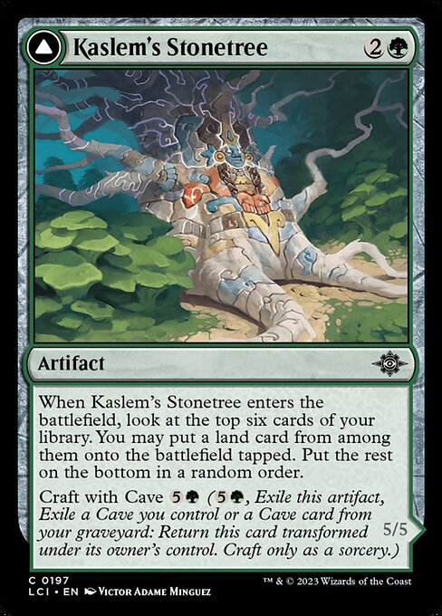 Kaslem's Stonetree // Kaslem's Strider (LCI 197)