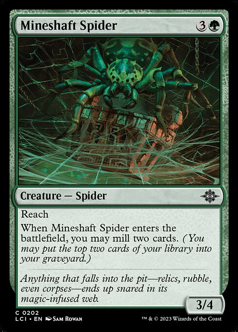 Mineshaft Spider (LCI 202)