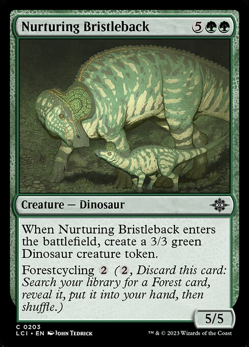 Nurturing Bristleback (LCI 203)