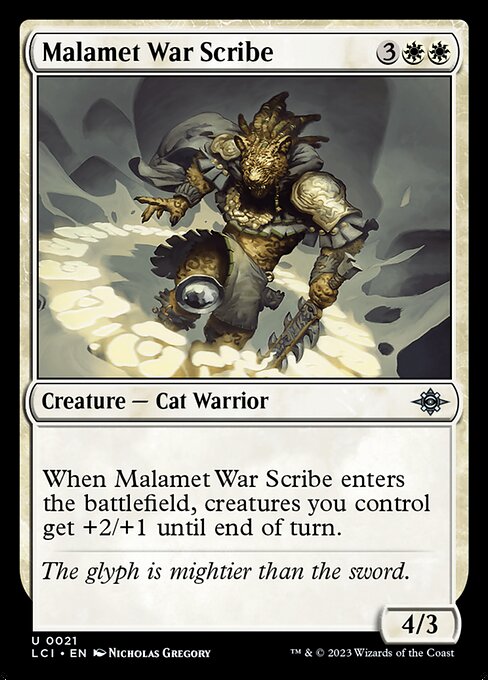 Malamet War Scribe (LCI 21)