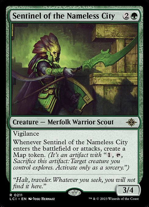 Sentinel of the Nameless City (LCI 211)