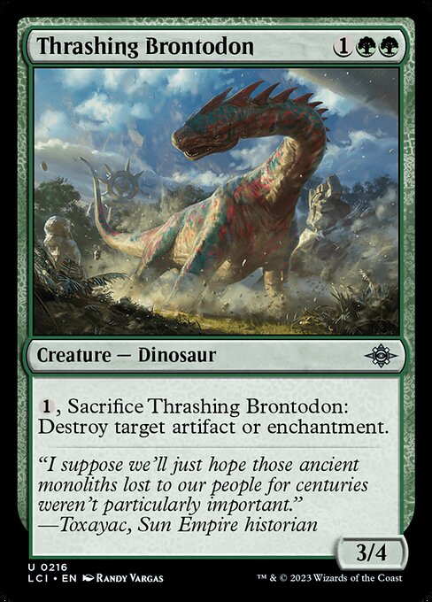 Thrashing Brontodon (LCI 216)