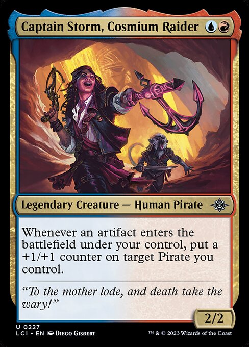 Captain Storm, Cosmium Raider (LCI 227)