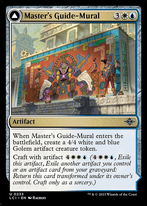 Master's Guide-Mural // Master's Manufactory (LCI 233)