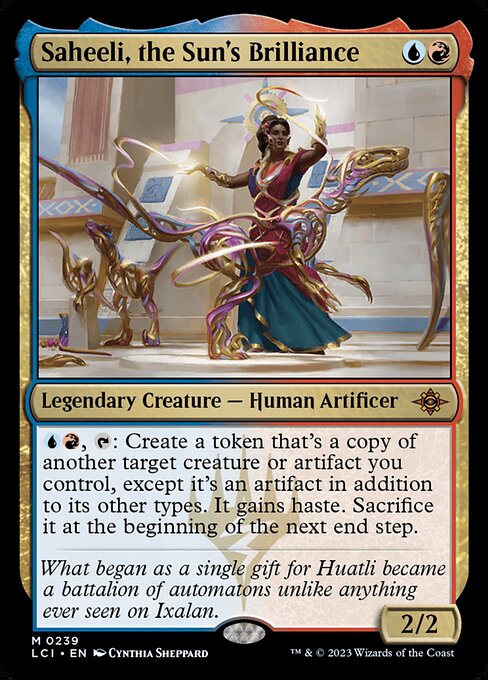 Saheeli, the Sun's Brilliance (LCI 239)