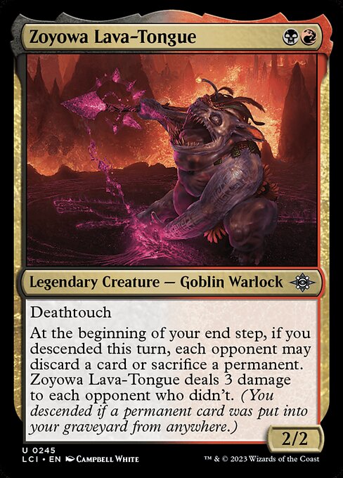 Zoyowa Lava-Tongue (LCI 245)