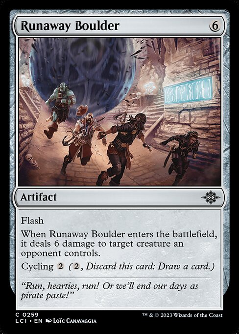 Runaway Boulder (LCI 259)