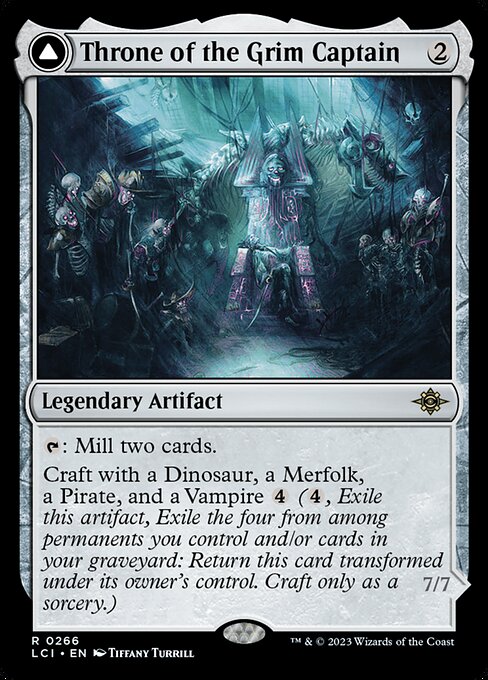 Throne of the Grim Captain // The Grim Captain (LCI 266)