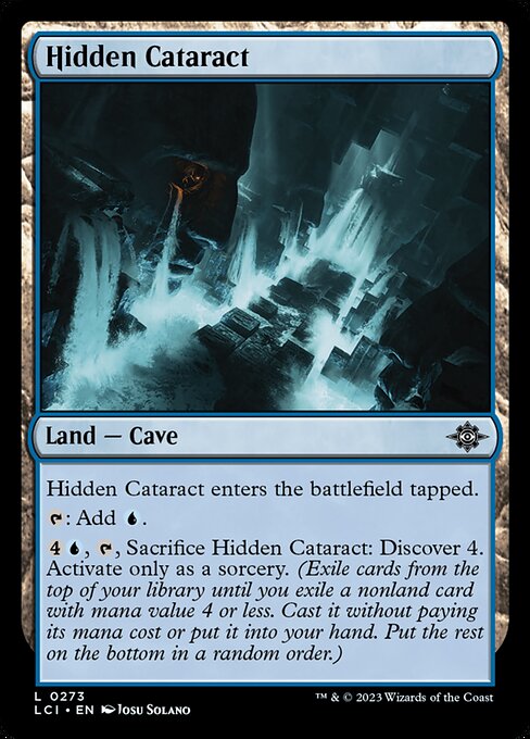 Hidden Cataract (LCI 273)