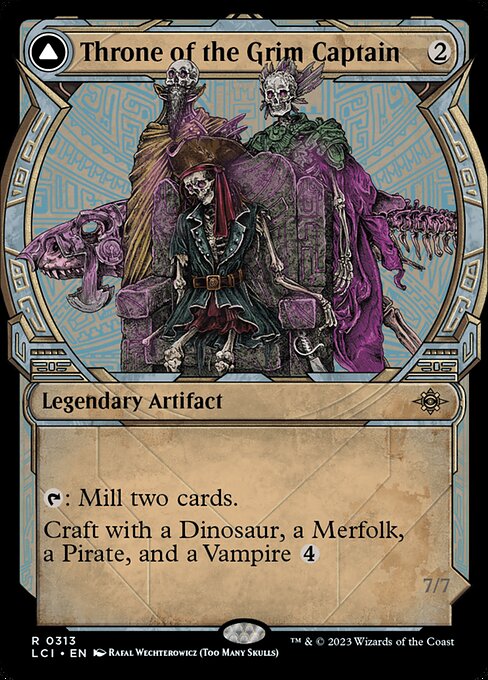 Throne of the Grim Captain // The Grim Captain (LCI 313)