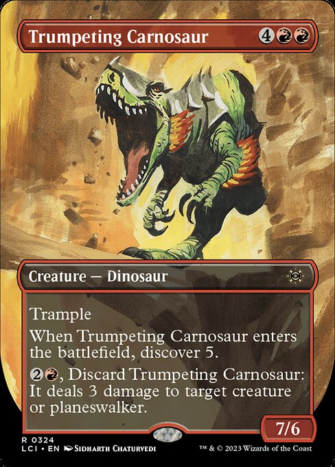 Trumpeting Carnosaur (LCI 324)