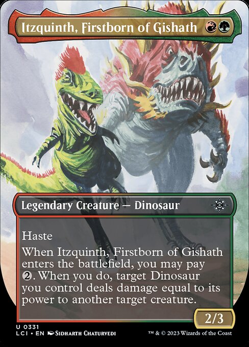 Itzquinth, Firstborn of Gishath (LCI 331)