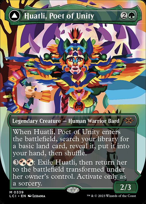 Huatli, Poet of Unity // Roar of the Fifth People (LCI 339)