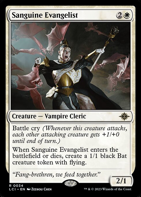 Sanguine Evangelist (LCI 34)