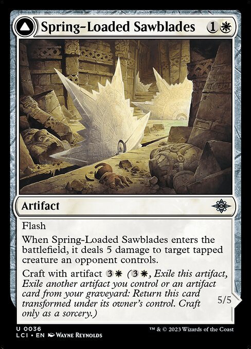 Spring-Loaded Sawblades // Bladewheel Chariot (LCI 36)