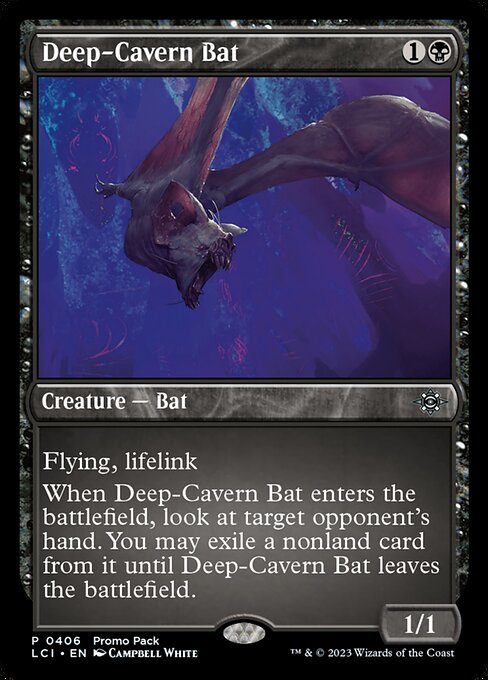 Deep-Cavern Bat (LCI 406)