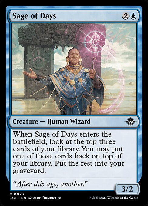 Sage of Days (LCI 73)
