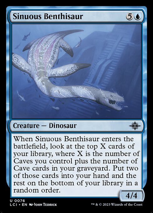 Sinuous Benthisaur (LCI 76)
